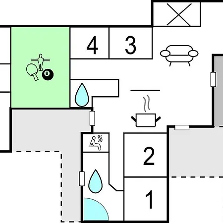 Six-bedroom In *